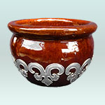 Materas de cerámica o barro decoradas en arte ruso 1